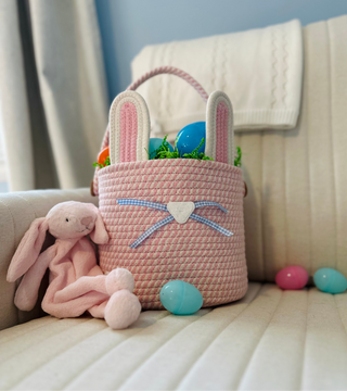 Bunny Rope Basket