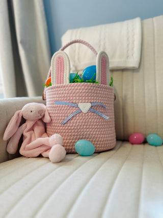 Bunny Rope Basket