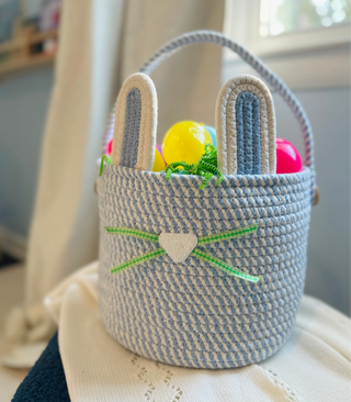 Bunny Rope Basket