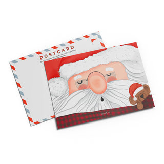 Santa's Nap Postcard