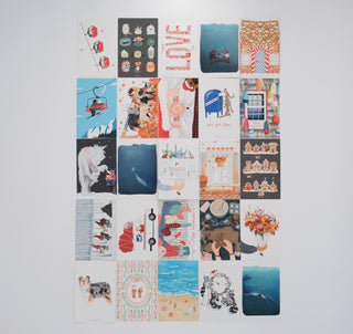 Limited Release - Assorted Soft Touch Postcards Set