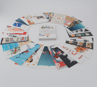 Limited Release - Assorted Soft Touch Postcards Set