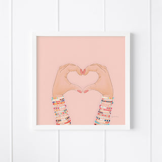 Friendship Bracelets 8 x 8 Art Print (9014328492318)