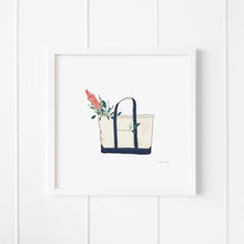 Load image into Gallery viewer, Tote Bag &amp; Flowers (2170511884357)