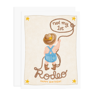 Not My 1st Rodeo Happy Birthday