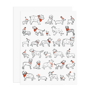 Dogs with Party Hats