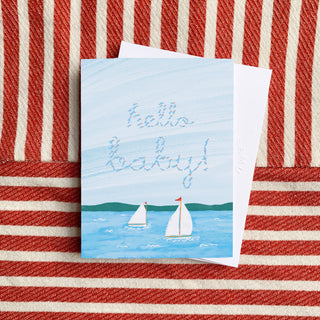 Hello Baby Sailboat