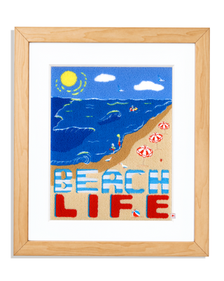 Beach LIFE Chenille Art