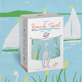 Marshland Turkish Beach Towel