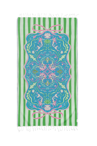 Mermaids Turkish Beach Towel