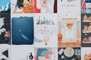 Limited Release - Assorted Soft Touch Postcards Set