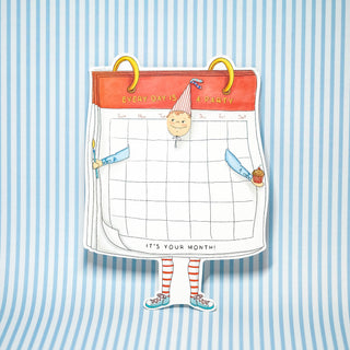 Tony the Party Calendar Fridge Card