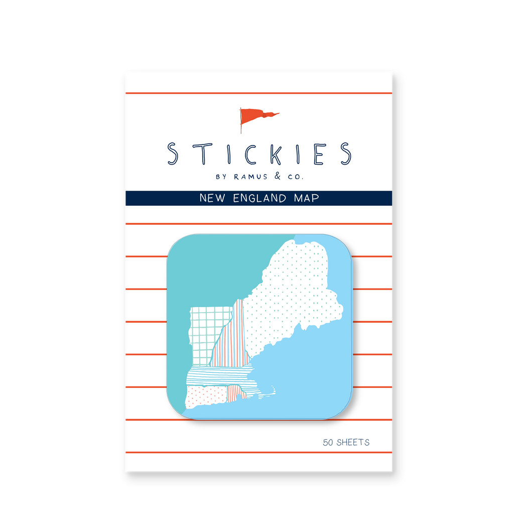 New England Map Stickies Ramus And Company LLC new-england-map-stickies-ramus-and-company-llc