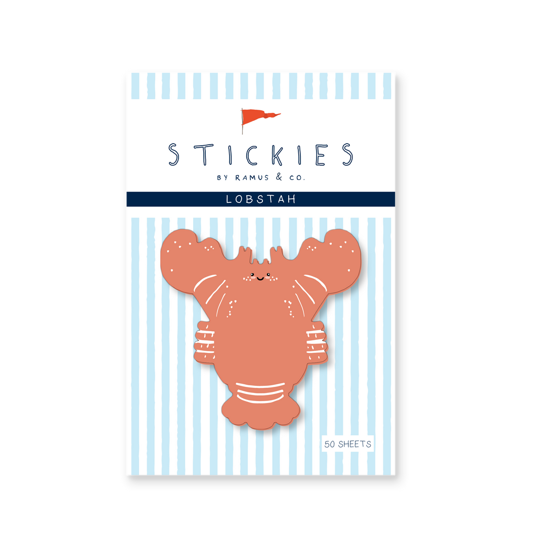 Lobstah Stickies (8282346357022)