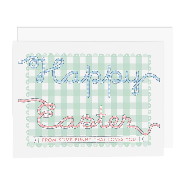 Gingham Ribbons Easter