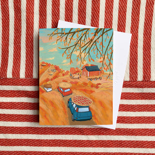 Pie Society Greeting Card