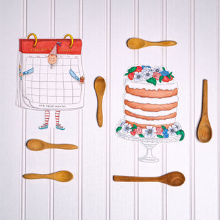 Tony the Party Calendar Fridge Card