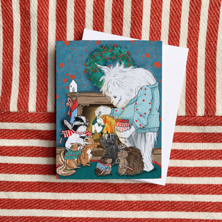 Yeti's Sweater Club Greeting Card