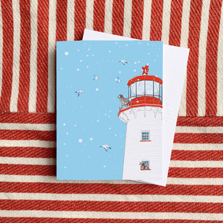 Winter Dogs Lighthouse