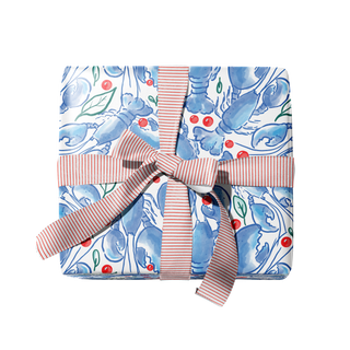 Lobster and Berries Gift Wrap