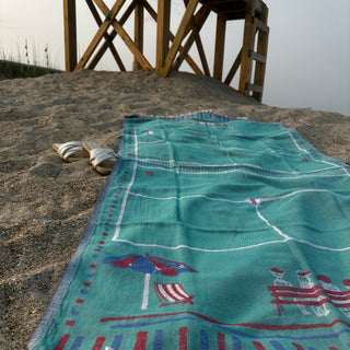 Pickleball Turkish Beach Towel