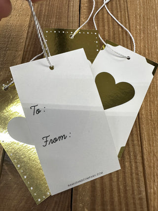 Gold Foil Gift Tag 🔍 Easter Egg Find - Complimentary - Limit 10 Per Customer