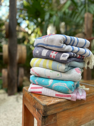 Aqua Reef Turkish Beach Towel (8288408633630) (9043890667806) (9043891683614) (9043892896030)