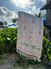 Load image into Gallery viewer, Paradise Turkish Beach Towel (8288407126302)