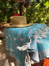 Load image into Gallery viewer, Aqua Reef Turkish Beach Towel (8288408633630)