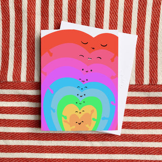 Nested Rainbow Hearts