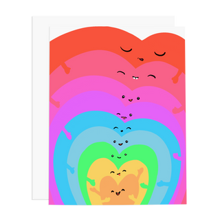 Nested Rainbow Hearts