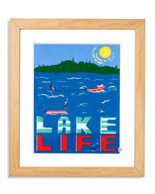 Lake LIFE Chenille Art
