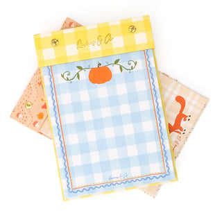 Autumn Forager Linen Notepad