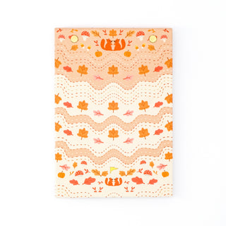 Autumn Forager Linen Notepad