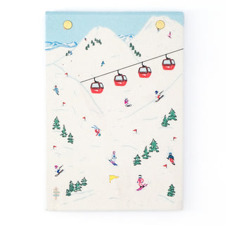 Après-Ski Linen Notepad