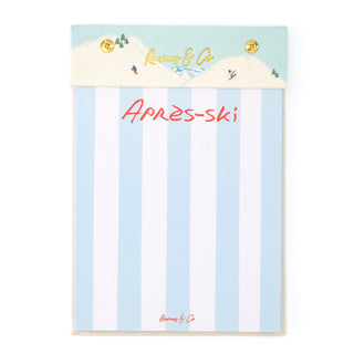 Après-Ski Linen Notepad