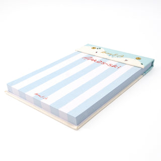 Après-Ski Linen Notepad