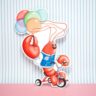 Celebratory Lobstah Fridge Card