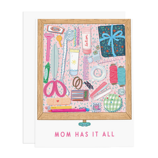 Mom's Drawer Greeting Card