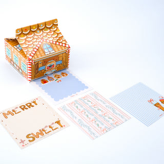 Gingerbread Note Carton