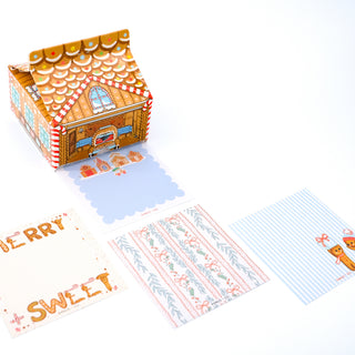 Gingerbread Note Carton