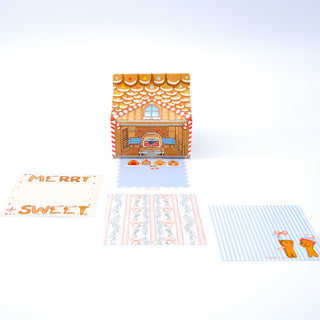 Gingerbread Note Carton