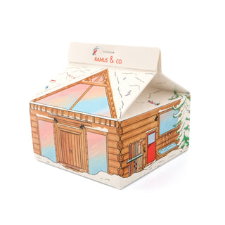 Ski Chalet Note Carton