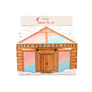 Ski Chalet Note Carton