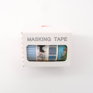 Dog Club Masking Tape Set of 4