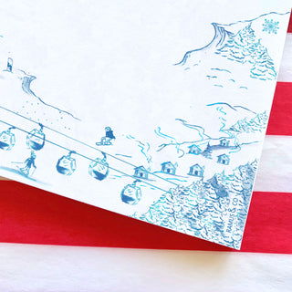 Toile Ski Club Notepad