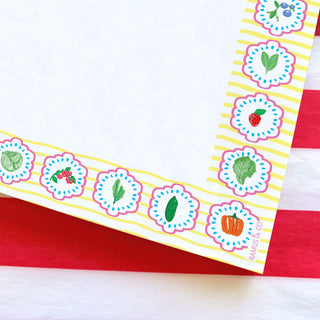 Lively Produce Square Notepad