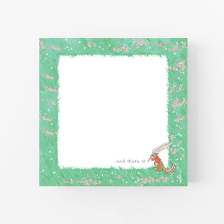 Garden Squirrel Notepad