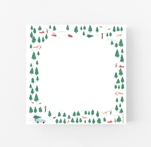 Pine Forest Square Notepad (8781530956062)