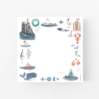 Seas N' Wishes Square Notepad